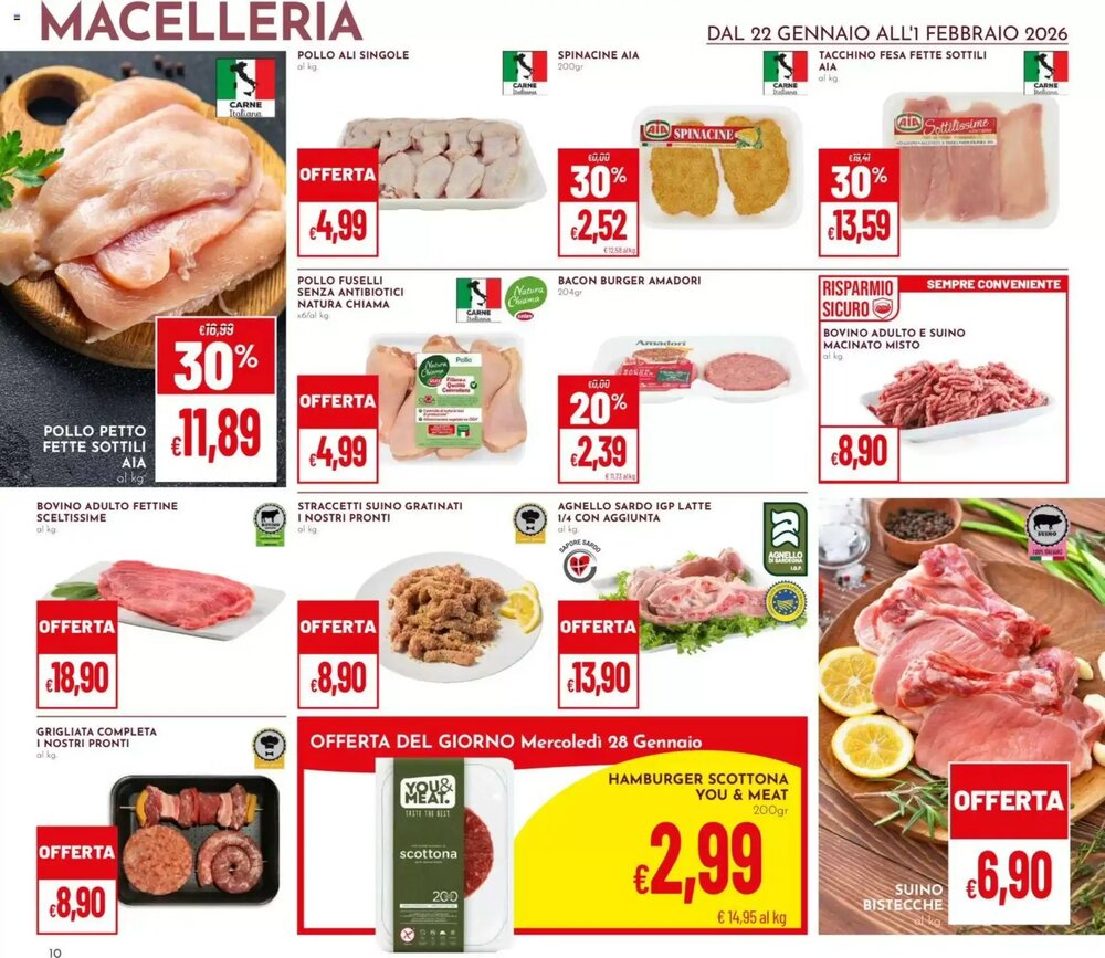 Volantino promozionale Pan  valide dal 22/01/2026 - Pagina 10.