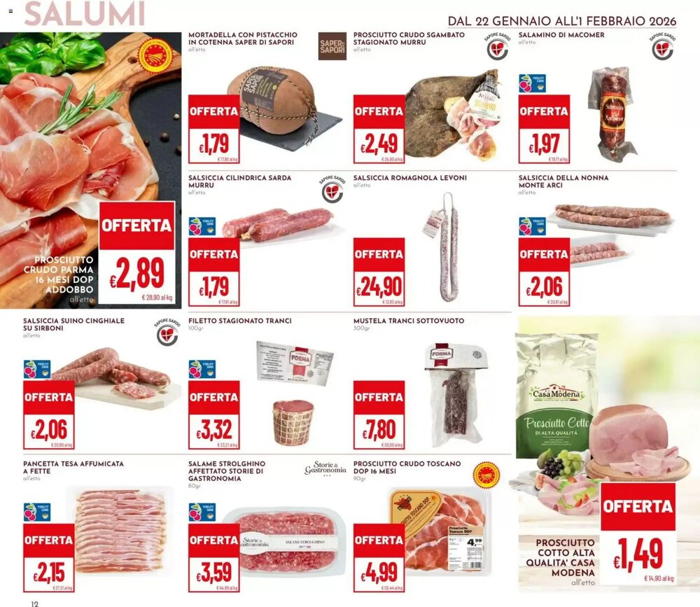 Volantino promozionale Pan  valide dal 22/01/2026 - Pagina 12.