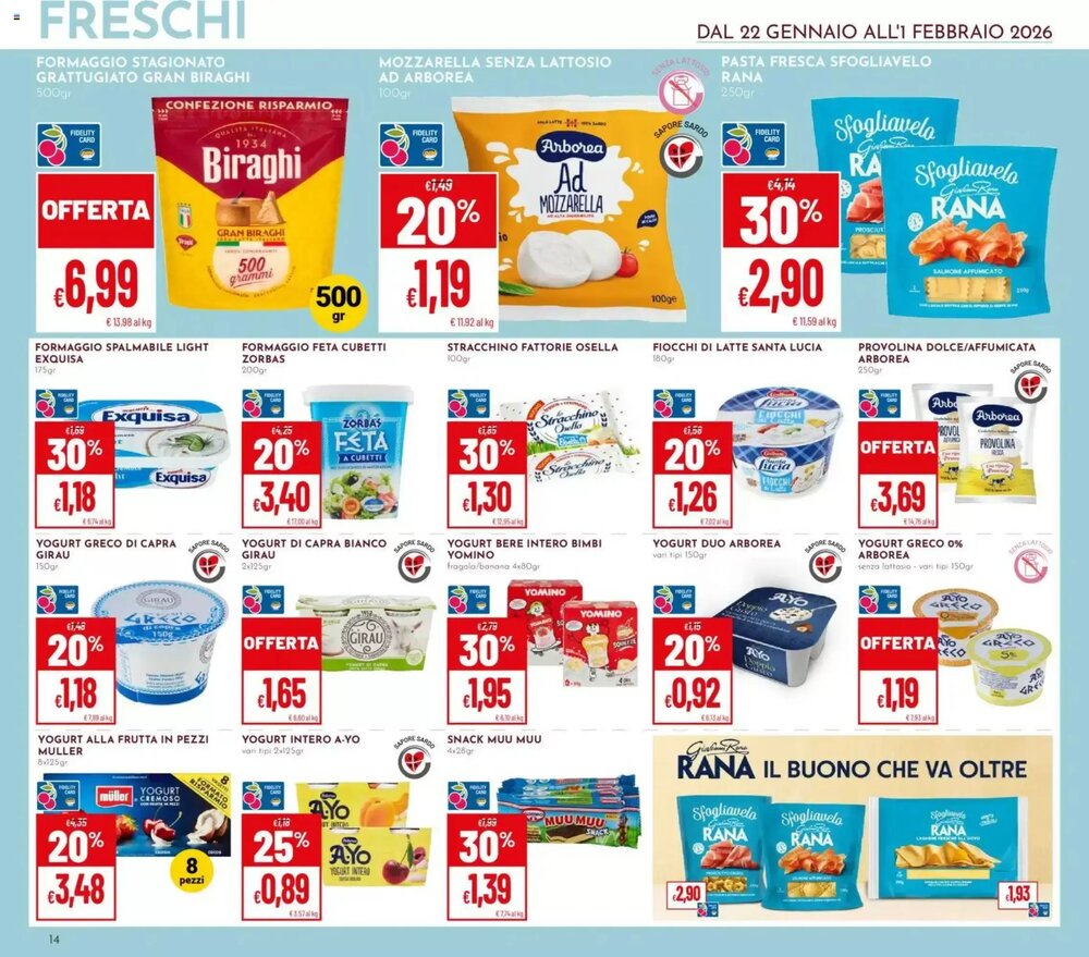Volantino promozionale Pan  valide dal 22/01/2026 - Pagina 14.
