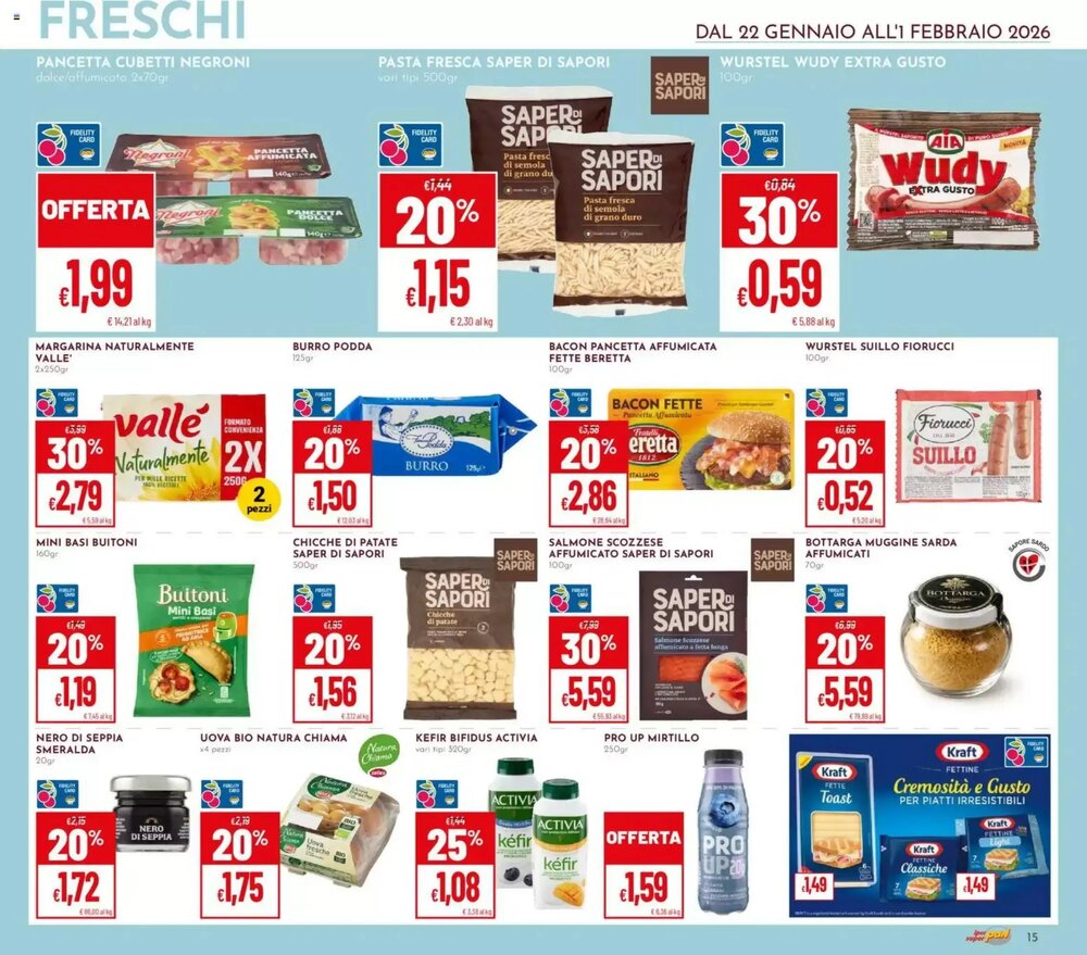 Volantino promozionale Pan  valide dal 22/01/2026 - Pagina 15.