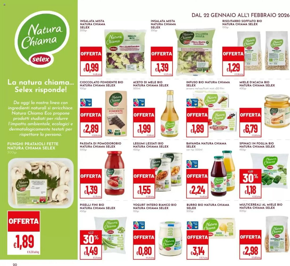 Volantino promozionale Pan  valide dal 22/01/2026 - Pagina 20.