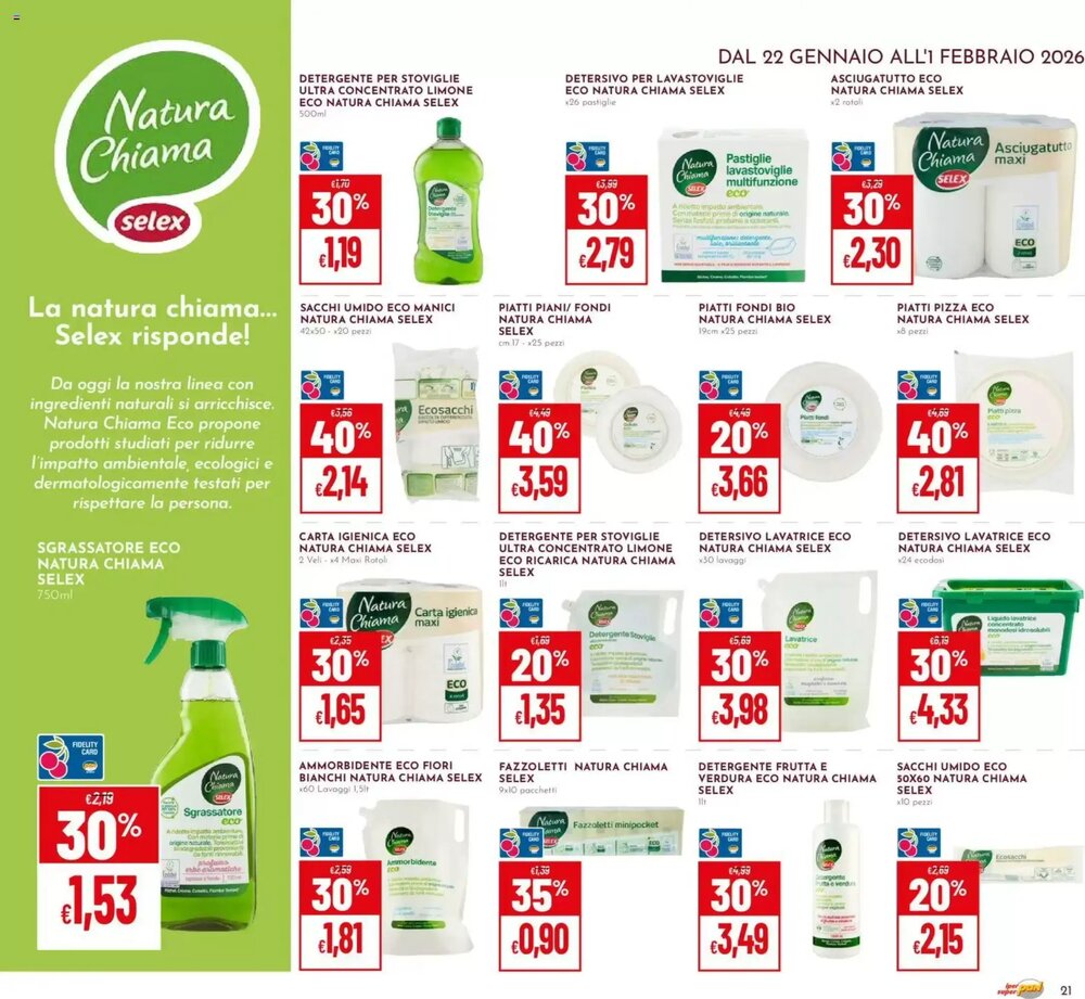 Volantino promozionale Pan  valide dal 22/01/2026 - Pagina 21.
