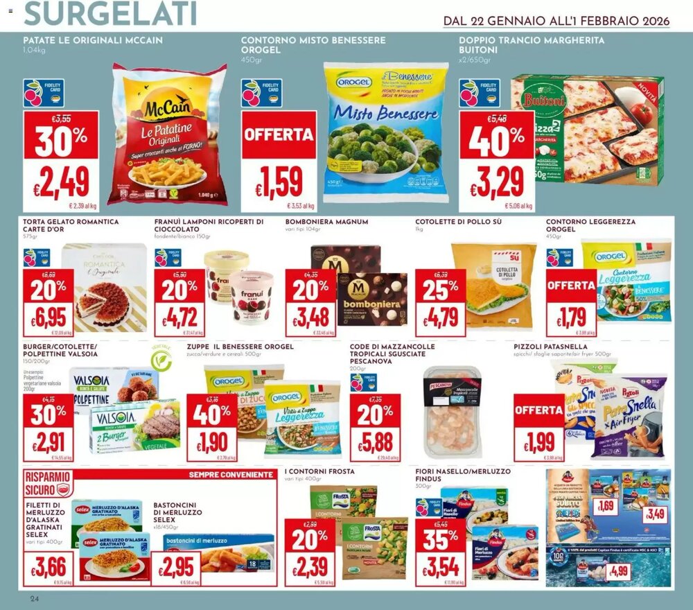 Volantino promozionale Pan  valide dal 22/01/2026 - Pagina 24.