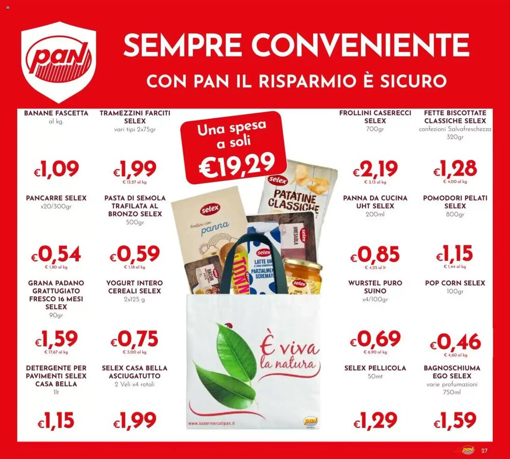 Volantino promozionale Pan  valide dal 22/01/2026 - Pagina 27.