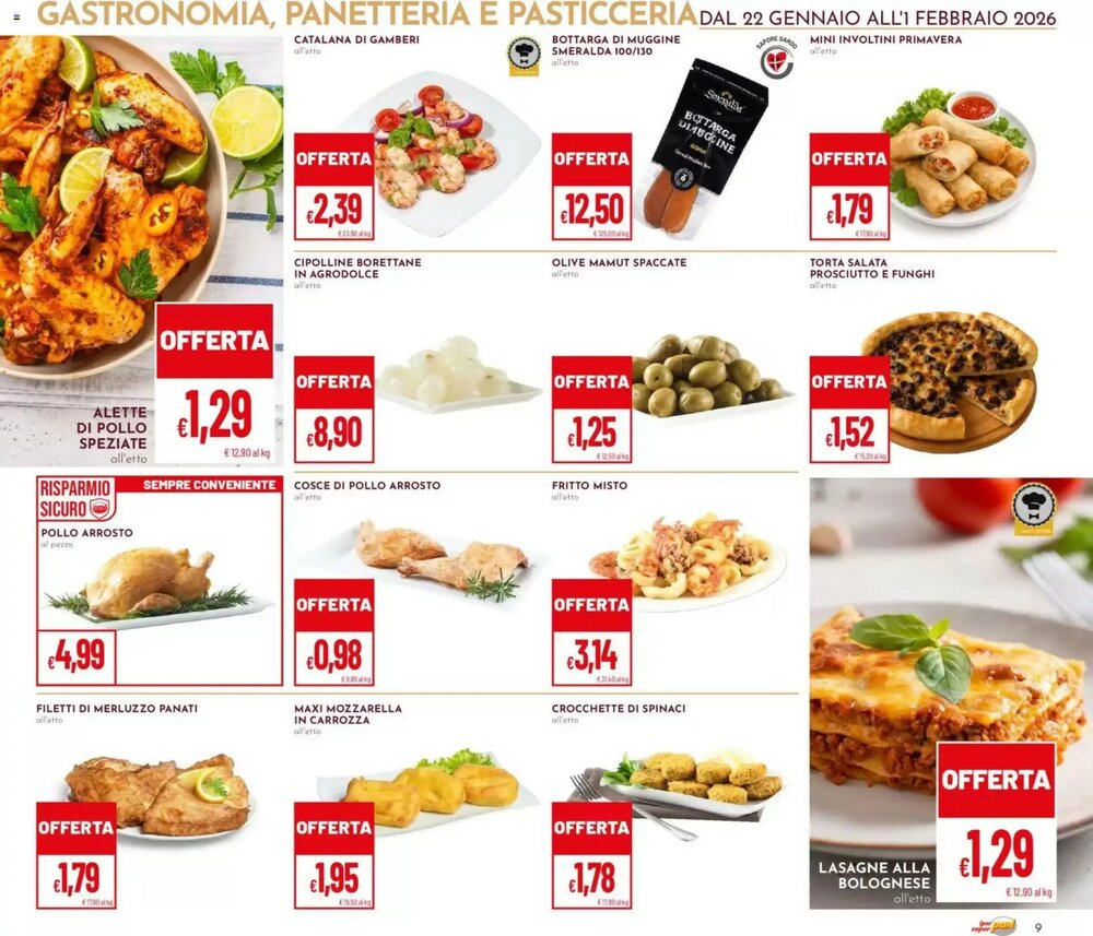 Volantino promozionale Pan  valide dal 22/01/2026 - Pagina 9.