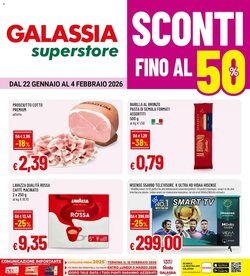 Volantino promozionale Galassia superstore  valide dal 22/01/2026
