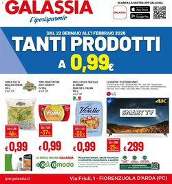 Volantino promozionale Galassia  valide dal 22/01/2026