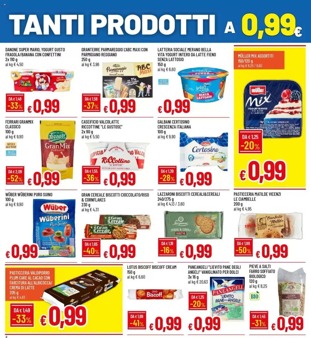 Volantino promozionale Galassia  valide dal 22/01/2026 - Pagina 2.
