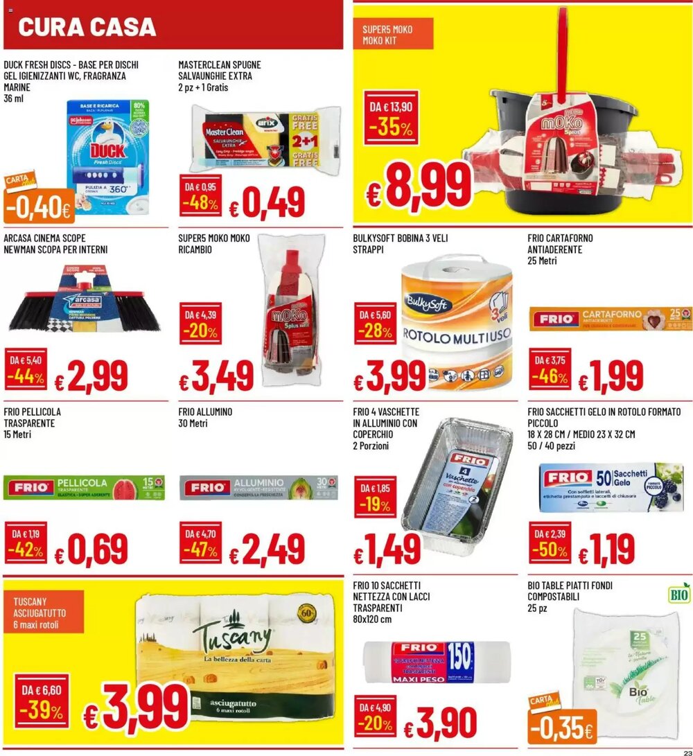 Volantino promozionale Galassia  valide dal 22/01/2026 - Pagina 23.