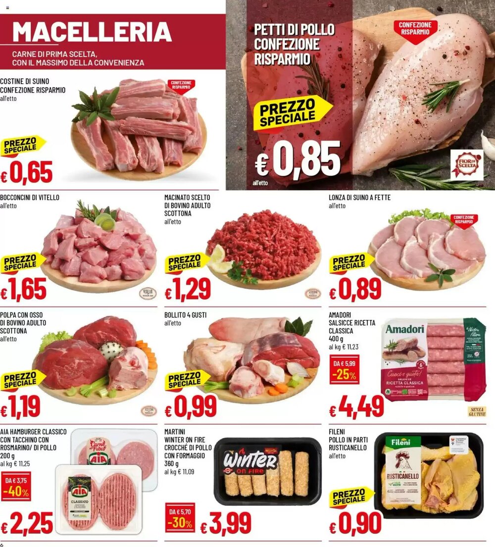 Volantino promozionale Galassia  valide dal 22/01/2026 - Pagina 6.