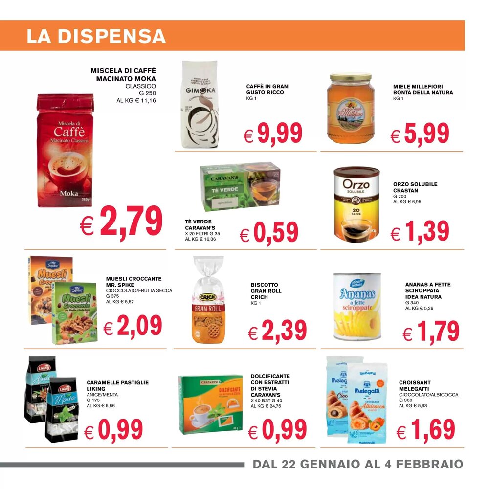Volantino promozionale D'Italy  valide dal 22/01/2026 - Pagina 9.