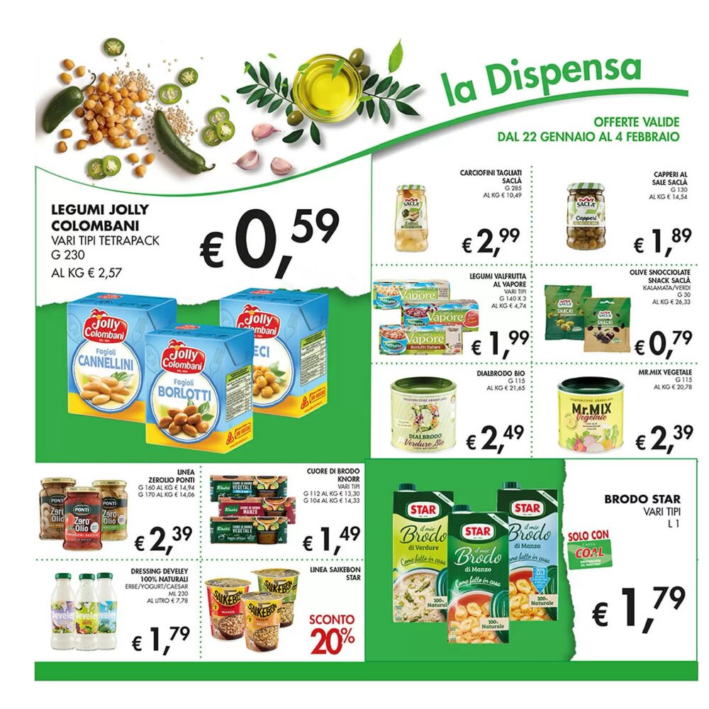 Volantino promozionale Coal  valide dal 22/01/2026 - Pagina 22.