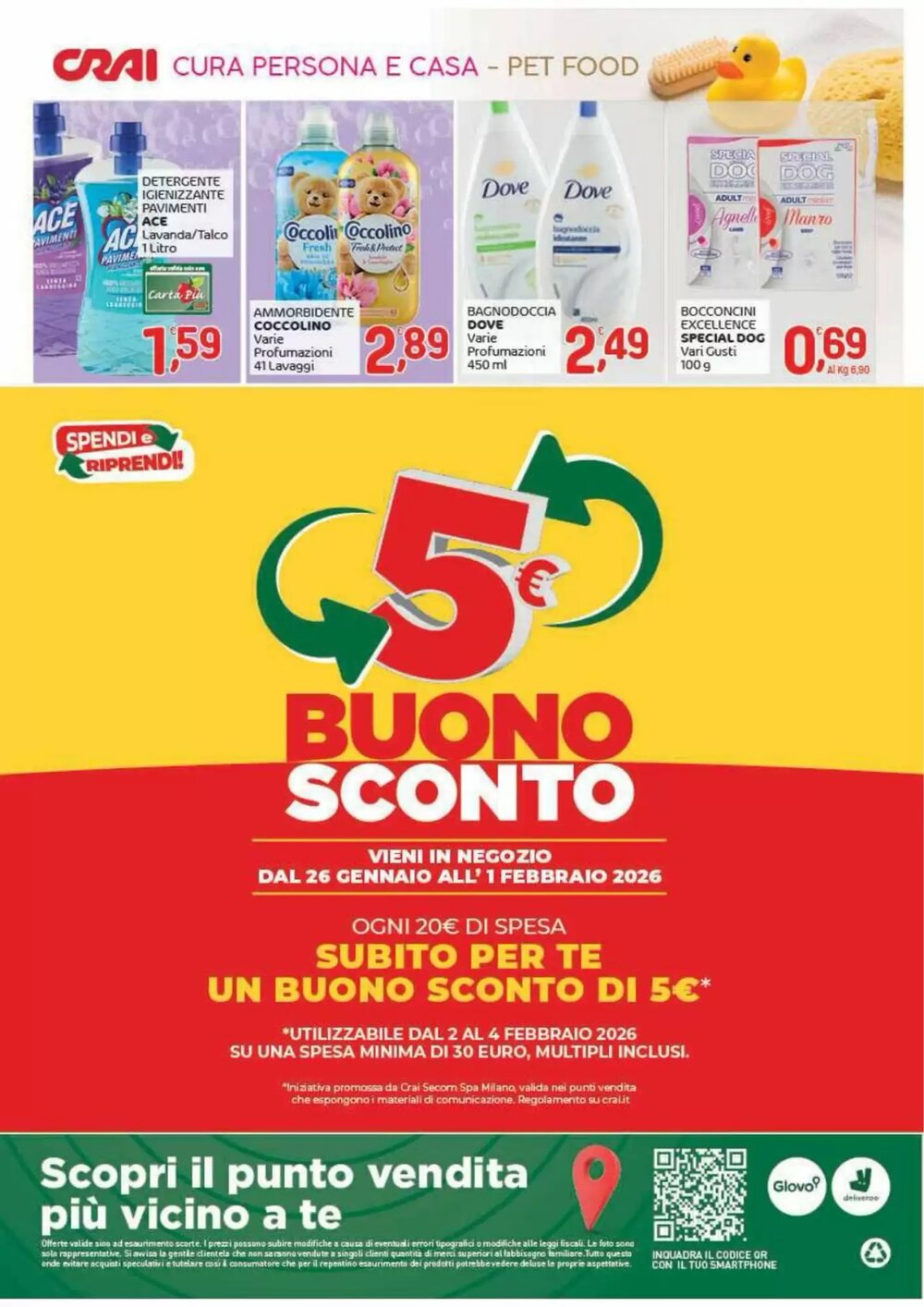 Volantino promozionale Crai  valide dal 22/01/2026 - Pagina 8.