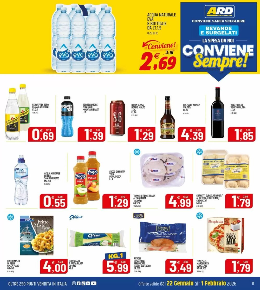 Volantino promozionale Ard Discount  valide dal 22/01/2026 - Pagina 11.