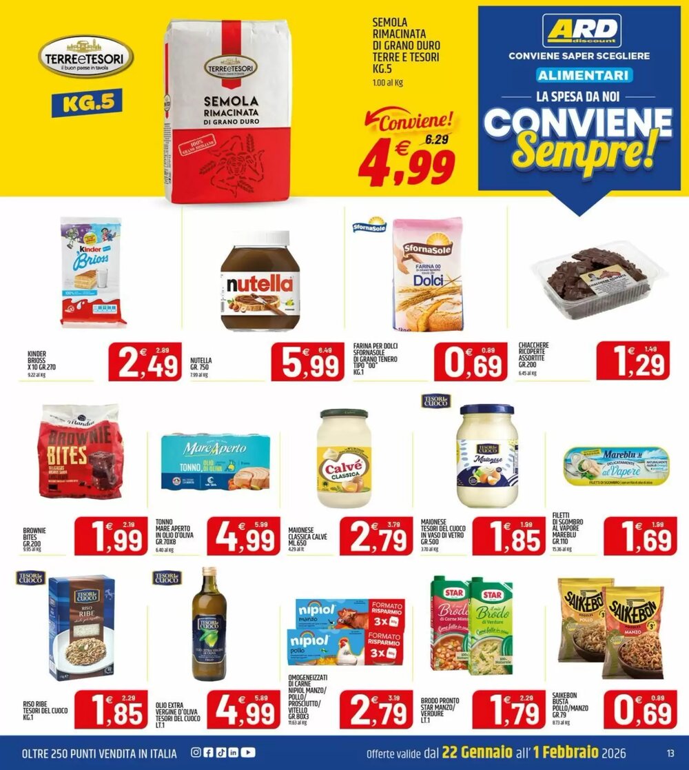 Volantino promozionale Ard Discount  valide dal 22/01/2026 - Pagina 13.