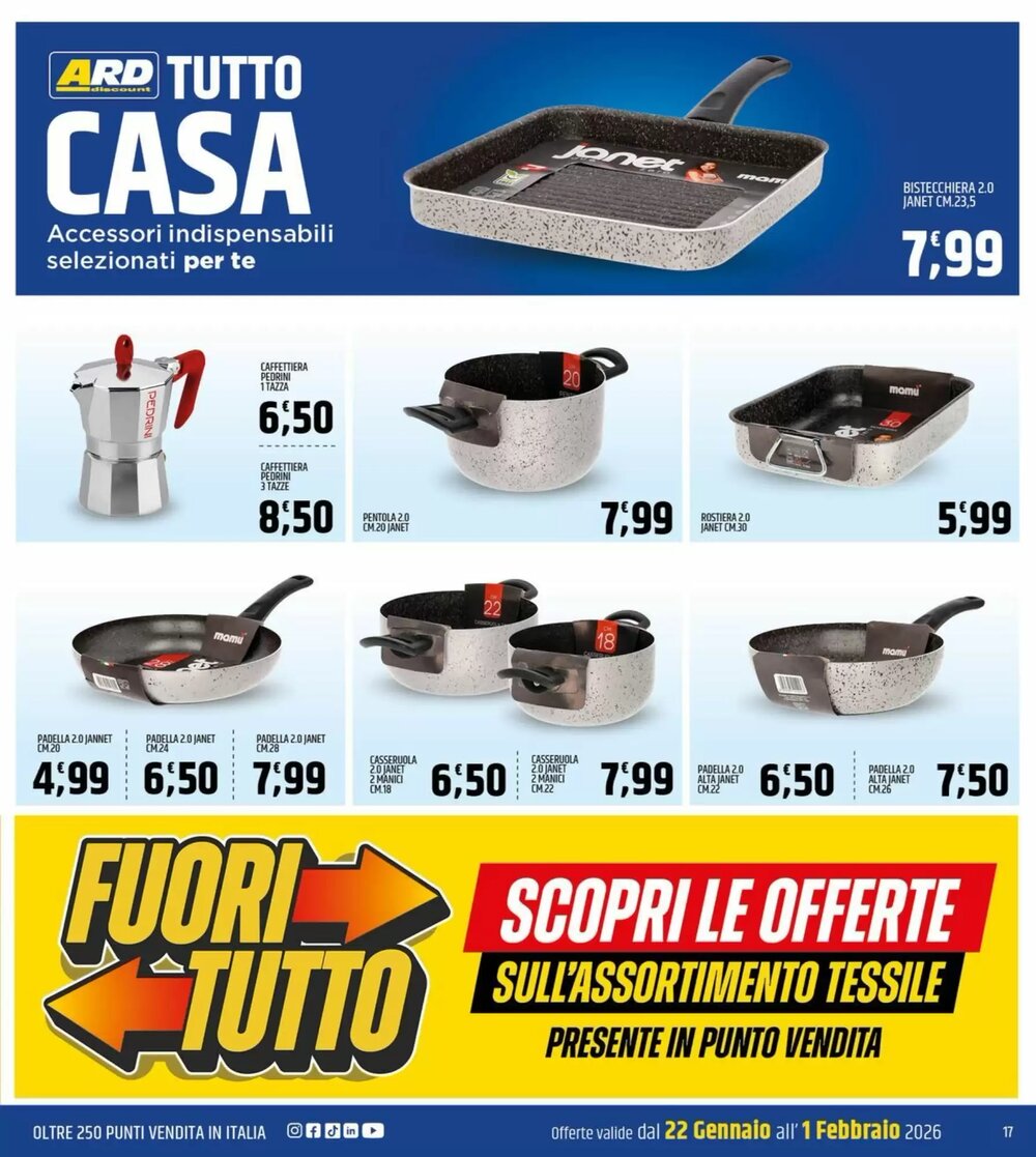 Volantino promozionale Ard Discount  valide dal 22/01/2026 - Pagina 17.