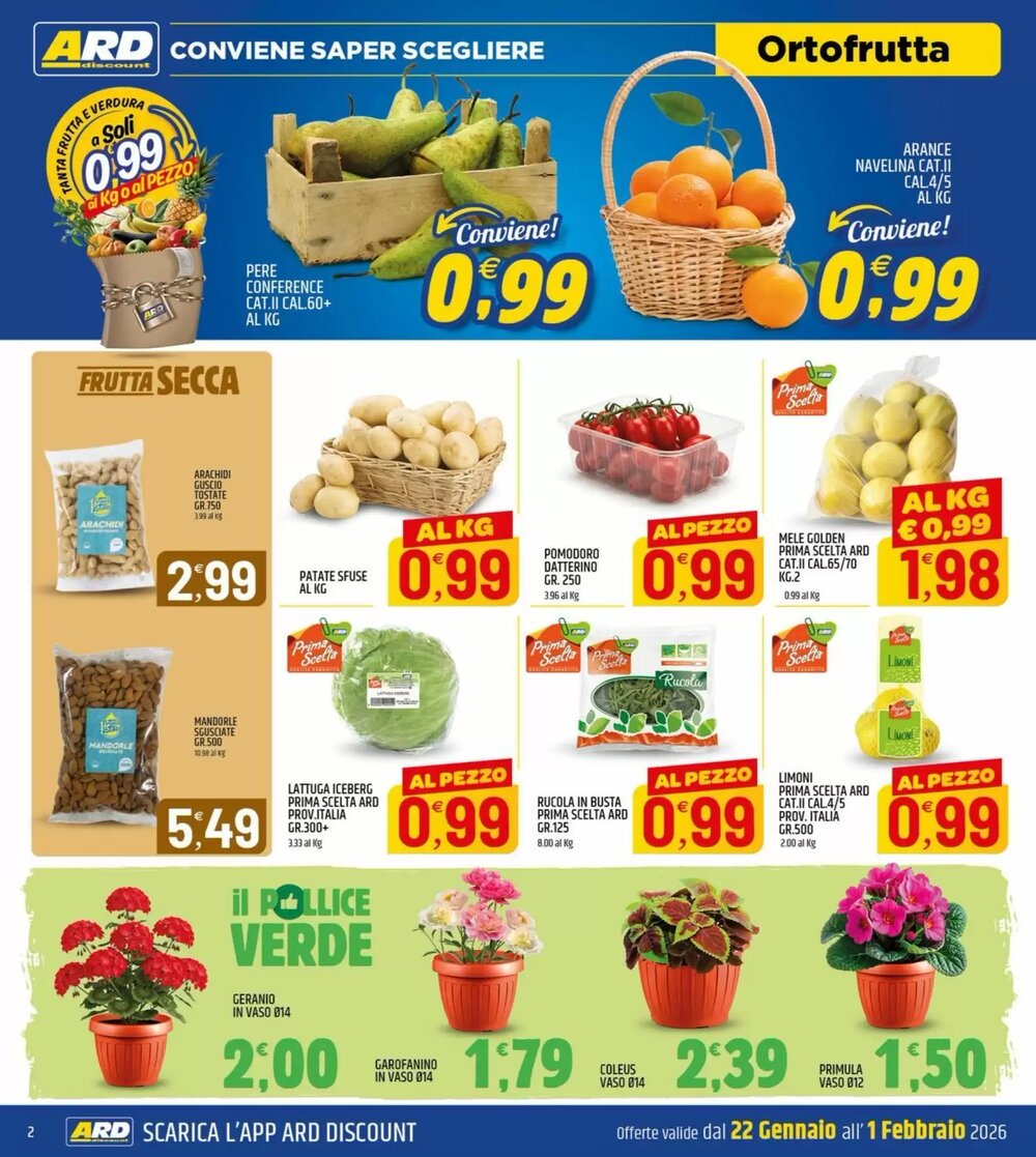 Volantino promozionale Ard Discount  valide dal 22/01/2026 - Pagina 2.