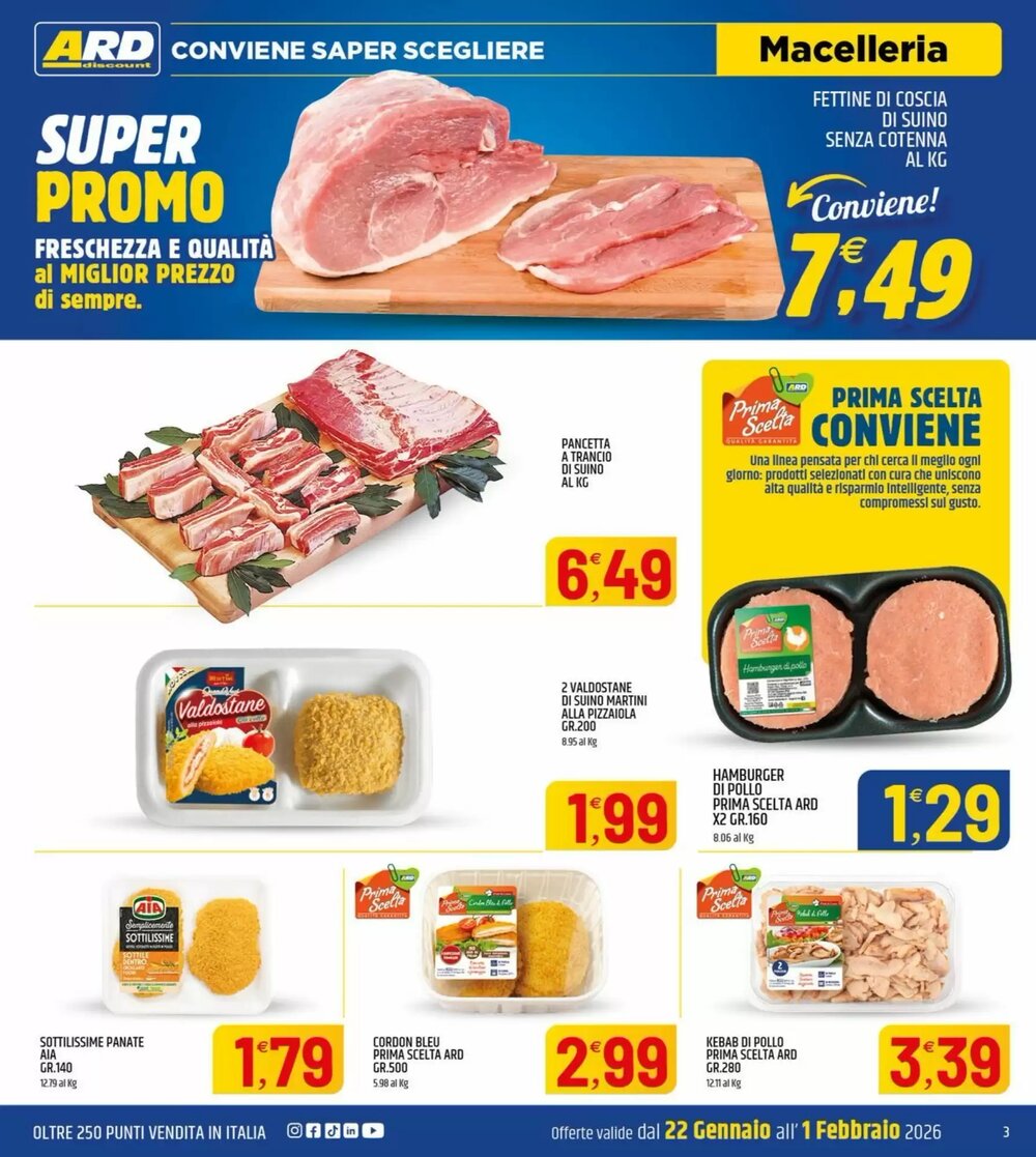 Volantino promozionale Ard Discount  valide dal 22/01/2026 - Pagina 3.