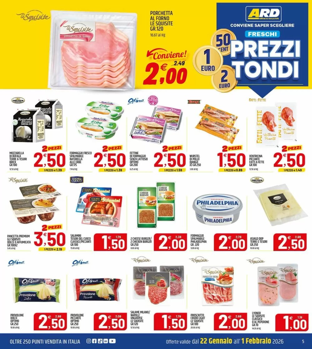 Volantino promozionale Ard Discount  valide dal 22/01/2026 - Pagina 5.