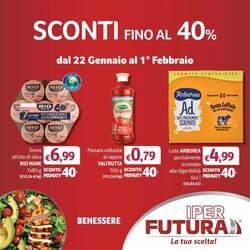 Volantino promozionale Futura Supermercati  valide dal 22/01/2026