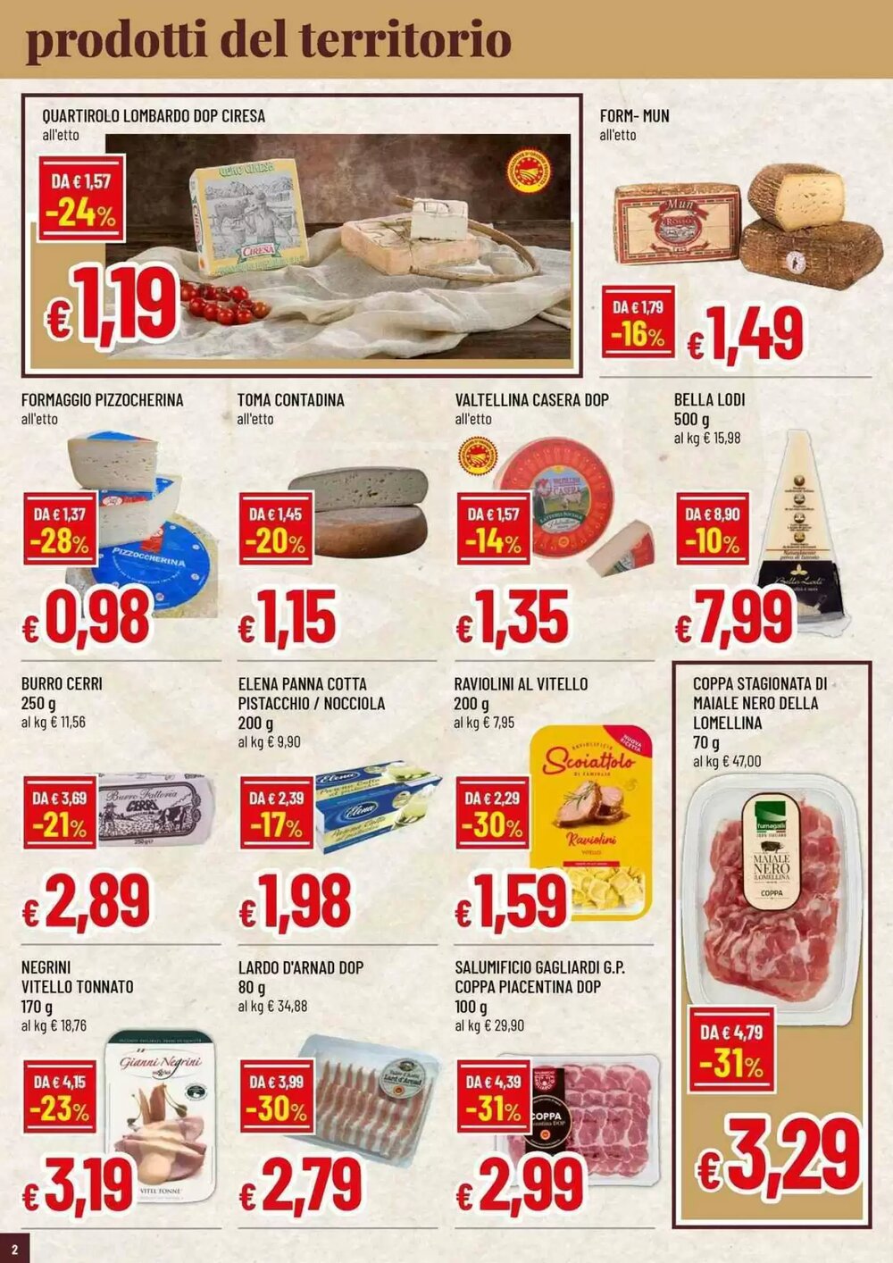 Volantino promozionale Famila  valide dal 22/01/2026 - Pagina 2.