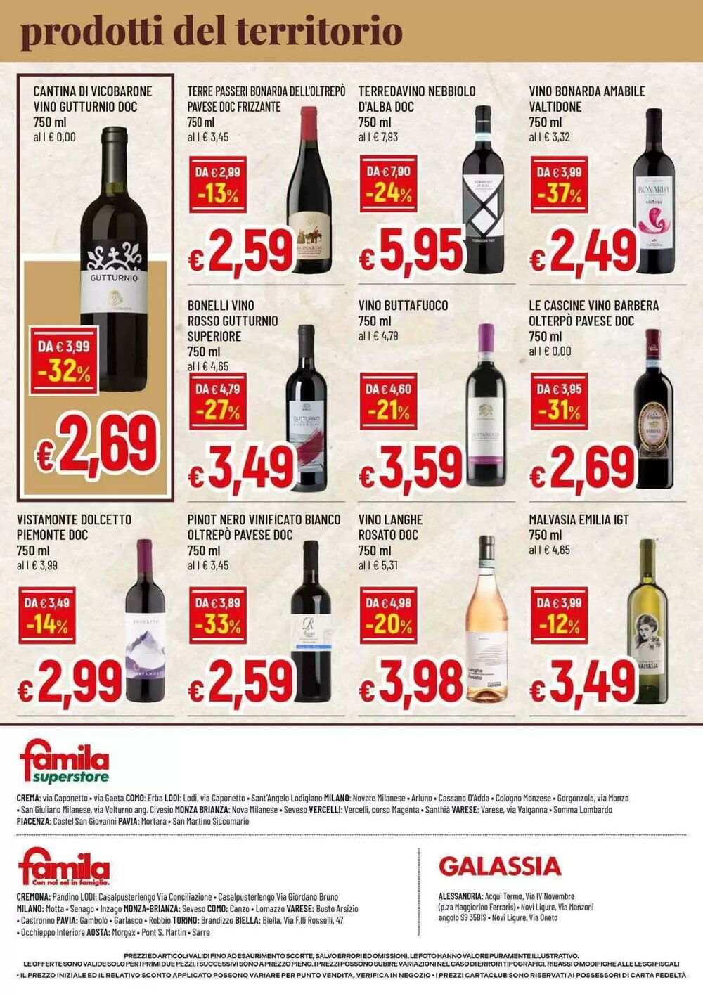 Volantino promozionale Famila  valide dal 22/01/2026 - Pagina 4.