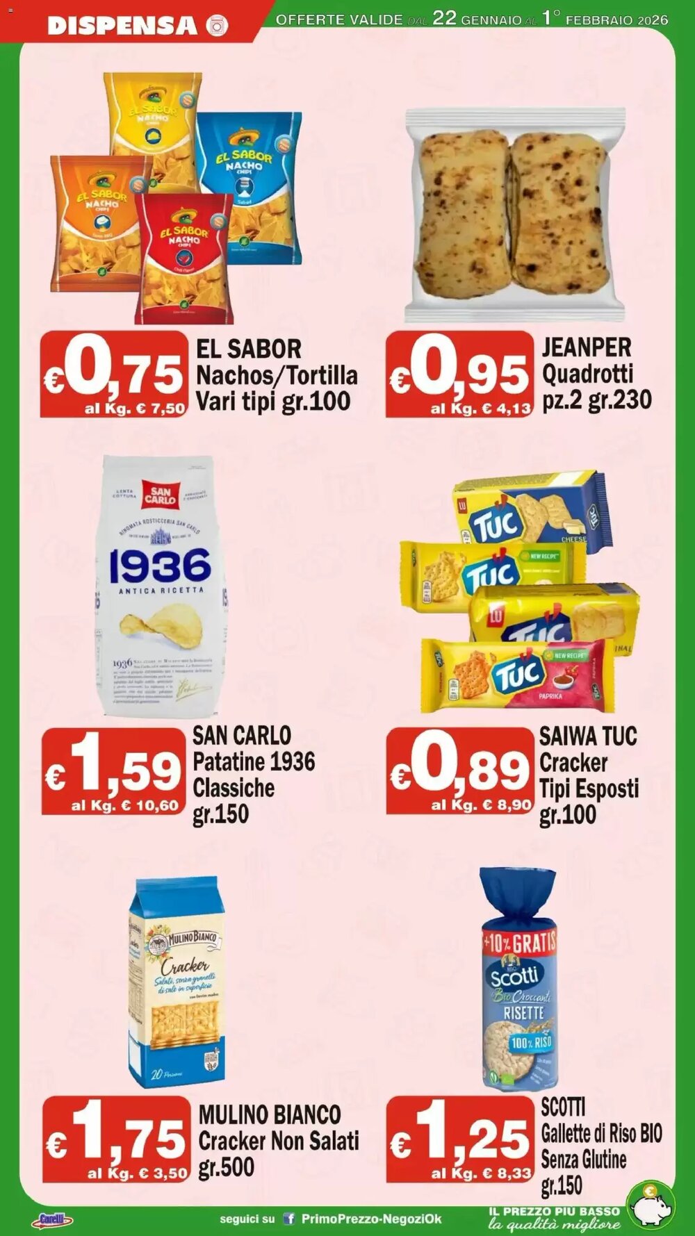 Volantino promozionale Primo Prezzo  valide dal 22/01/2026 - Pagina 11.