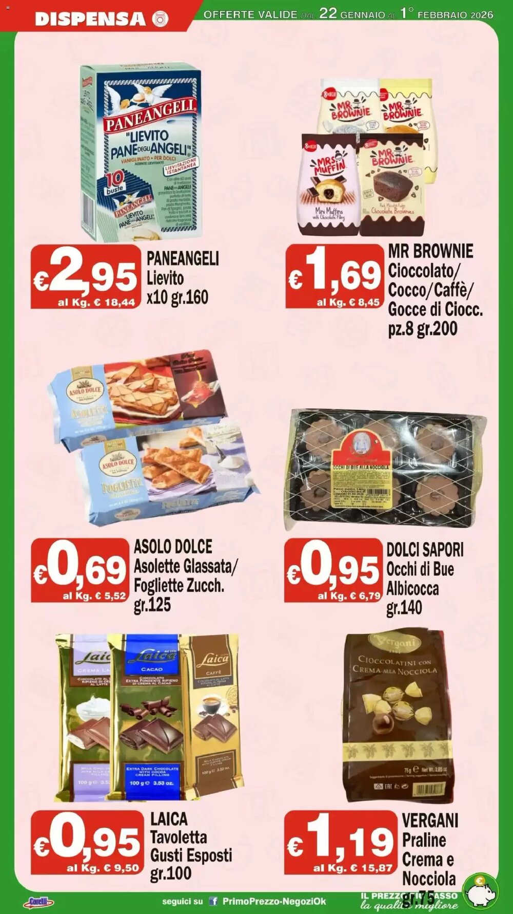 Volantino promozionale Primo Prezzo  valide dal 22/01/2026 - Pagina 13.