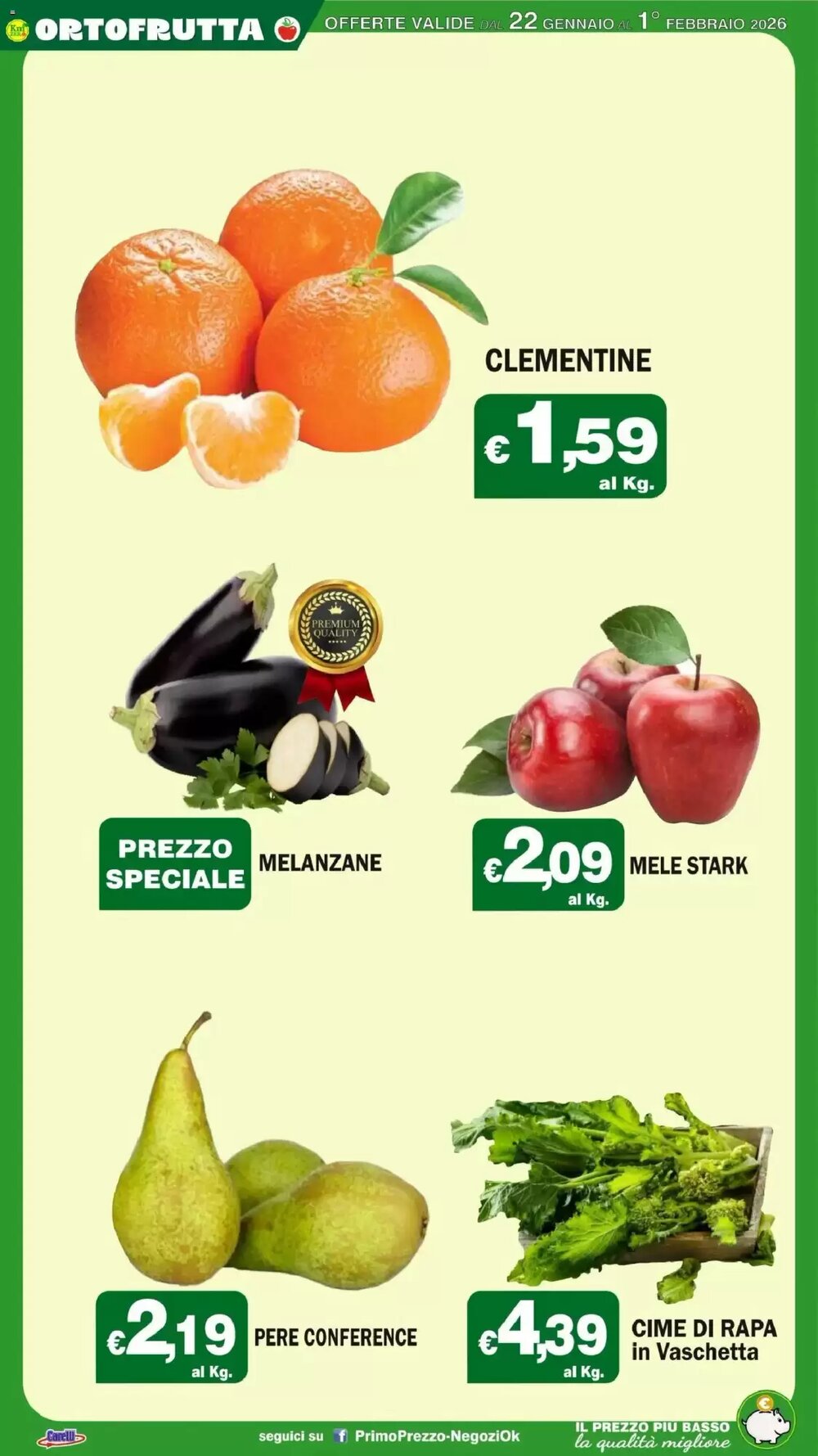 Volantino promozionale Primo Prezzo  valide dal 22/01/2026 - Pagina 28.