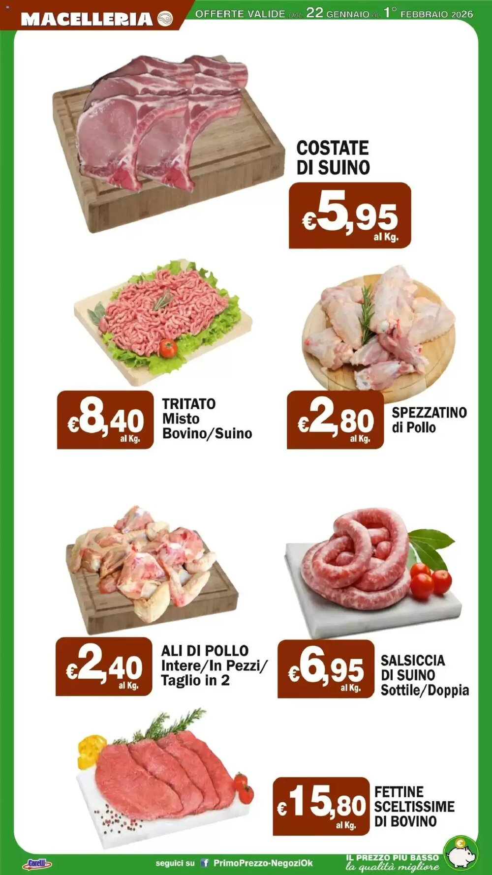 Volantino promozionale Primo Prezzo  valide dal 22/01/2026 - Pagina 31.