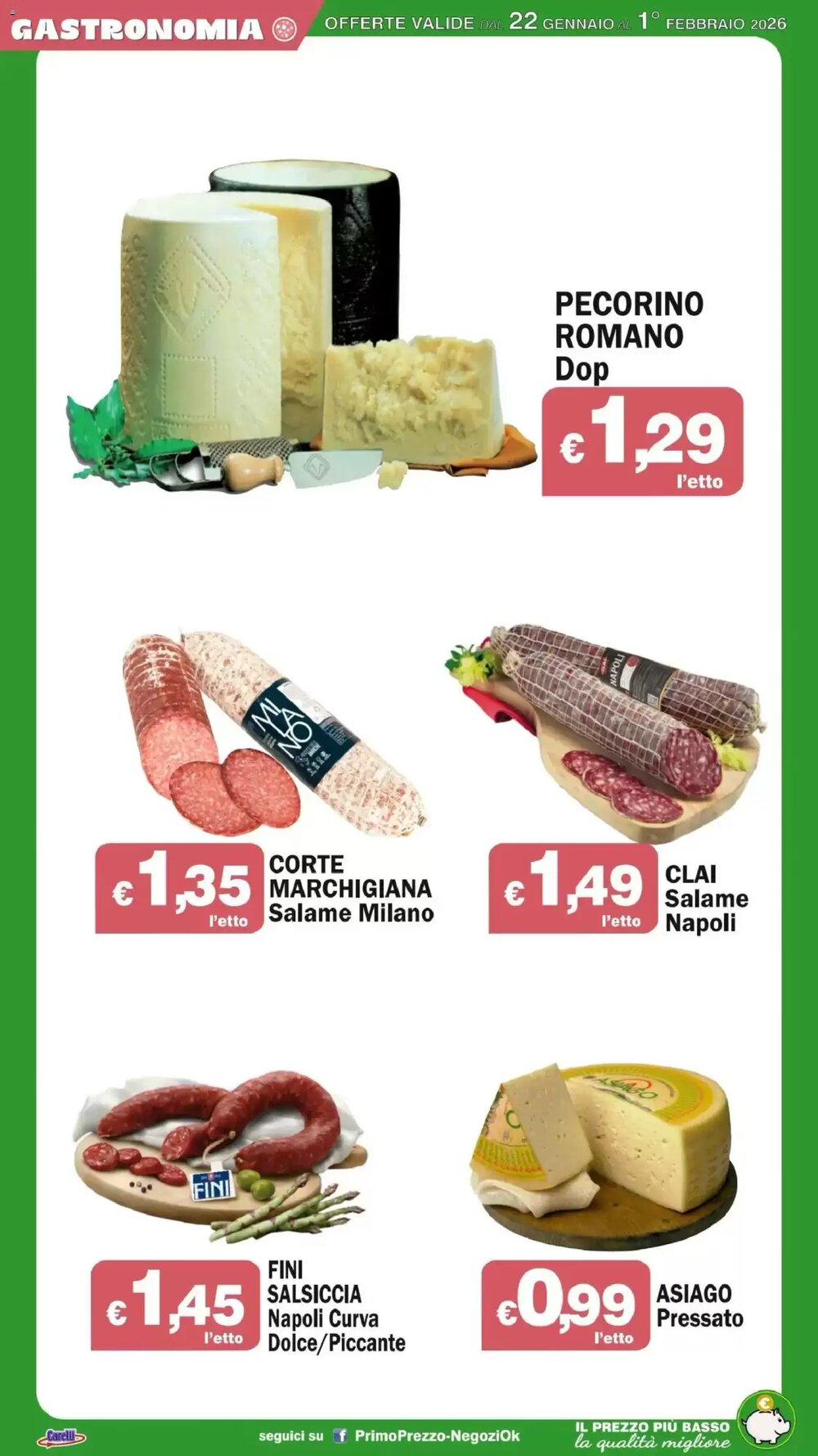 Volantino promozionale Primo Prezzo  valide dal 22/01/2026 - Pagina 36.