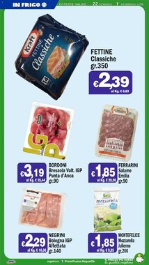 Volantino promozionale Primo Prezzo  valide dal 22/01/2026 - Pagina 39.