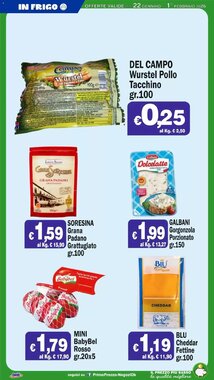 Volantino promozionale Primo Prezzo  valide dal 22/01/2026 - Pagina 40.