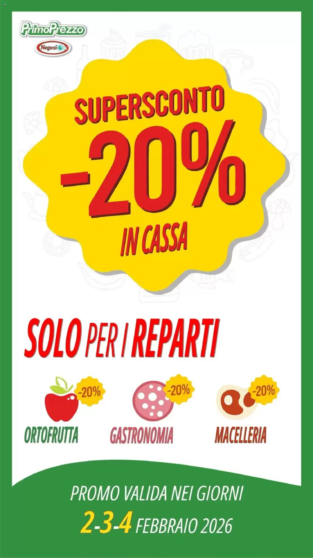 Volantino promozionale Primo Prezzo  valide dal 22/01/2026 - Pagina 47.