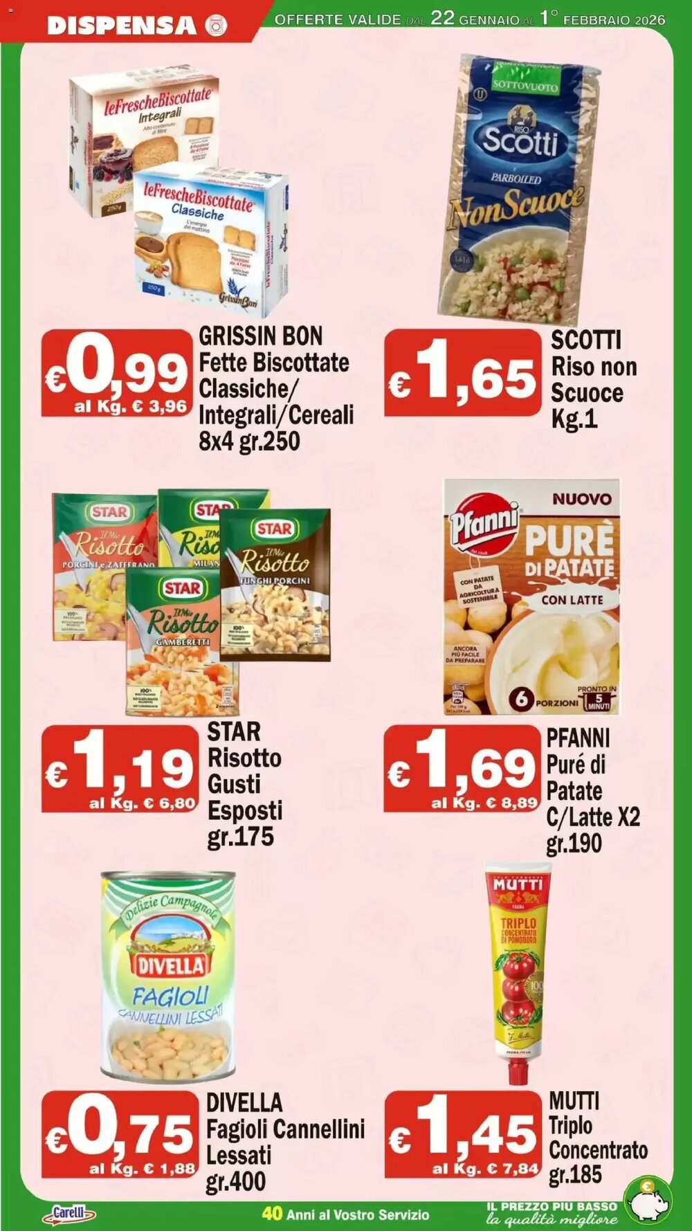 Volantino promozionale Primo Prezzo  valide dal 22/01/2026 - Pagina 6.