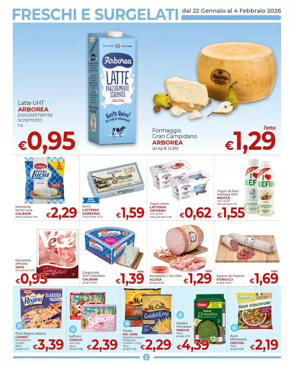 Volantino promozionale Supermercati Nonna Isa  valide dal 22/01/2026 - Pagina 2.