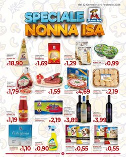 Volantino promozionale Supermercati Nonna Isa  valide dal 22/01/2026 - Pagina 6.
