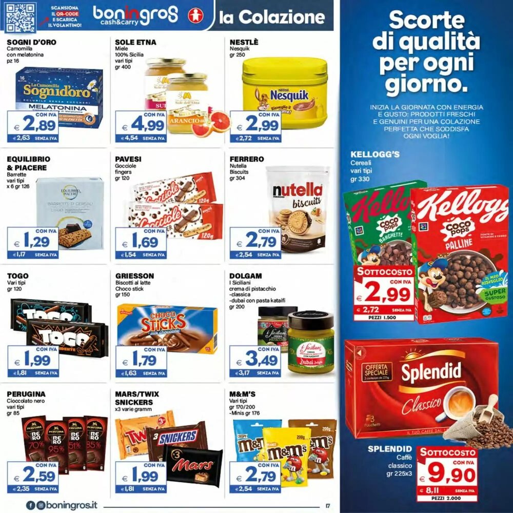 Volantino promozionale Boningros Cash and Carry  valide dal 22/01/2026 - Pagina 17.