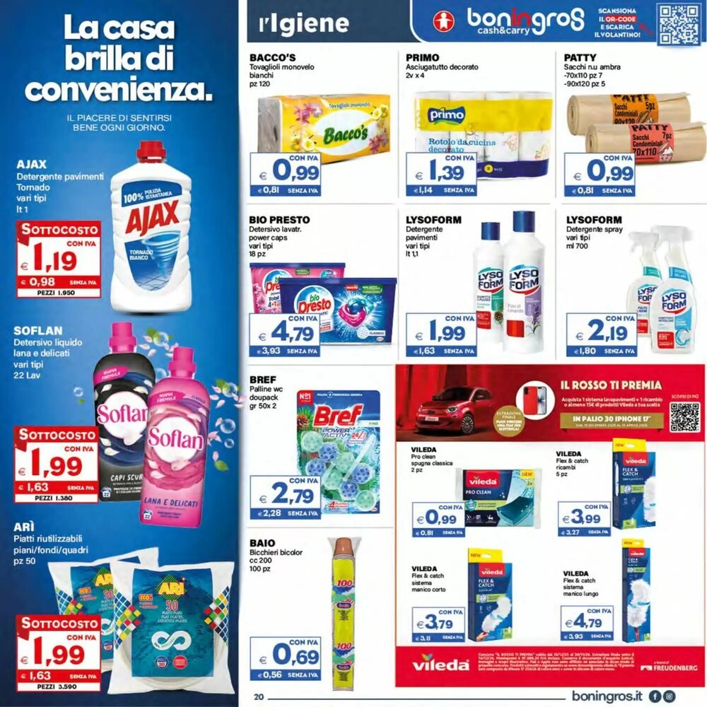 Volantino promozionale Boningros Cash and Carry  valide dal 22/01/2026 - Pagina 20.