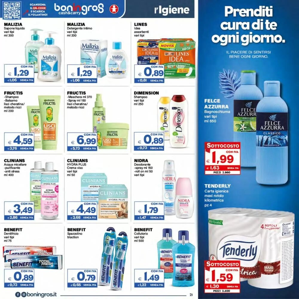 Volantino promozionale Boningros Cash and Carry  valide dal 22/01/2026 - Pagina 21.