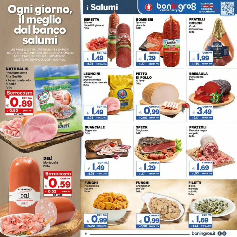 Volantino promozionale Boningros Cash and Carry  valide dal 22/01/2026 - Pagina 8.