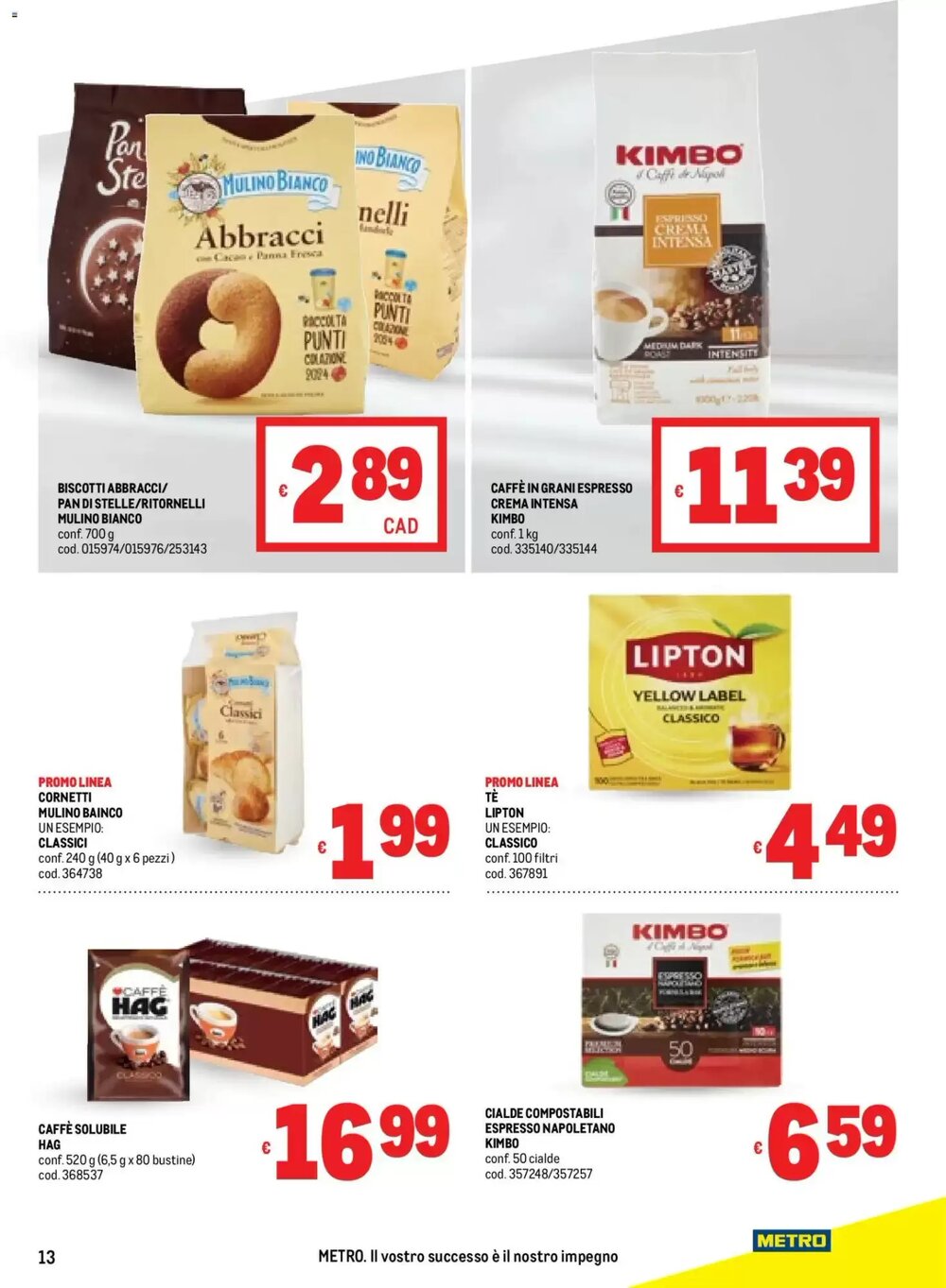 Volantino promozionale Metro  valide dal 22/01/2026 - Pagina 13.