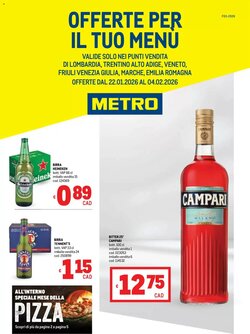 Volantino promozionale Metro  valide dal 22/01/2026