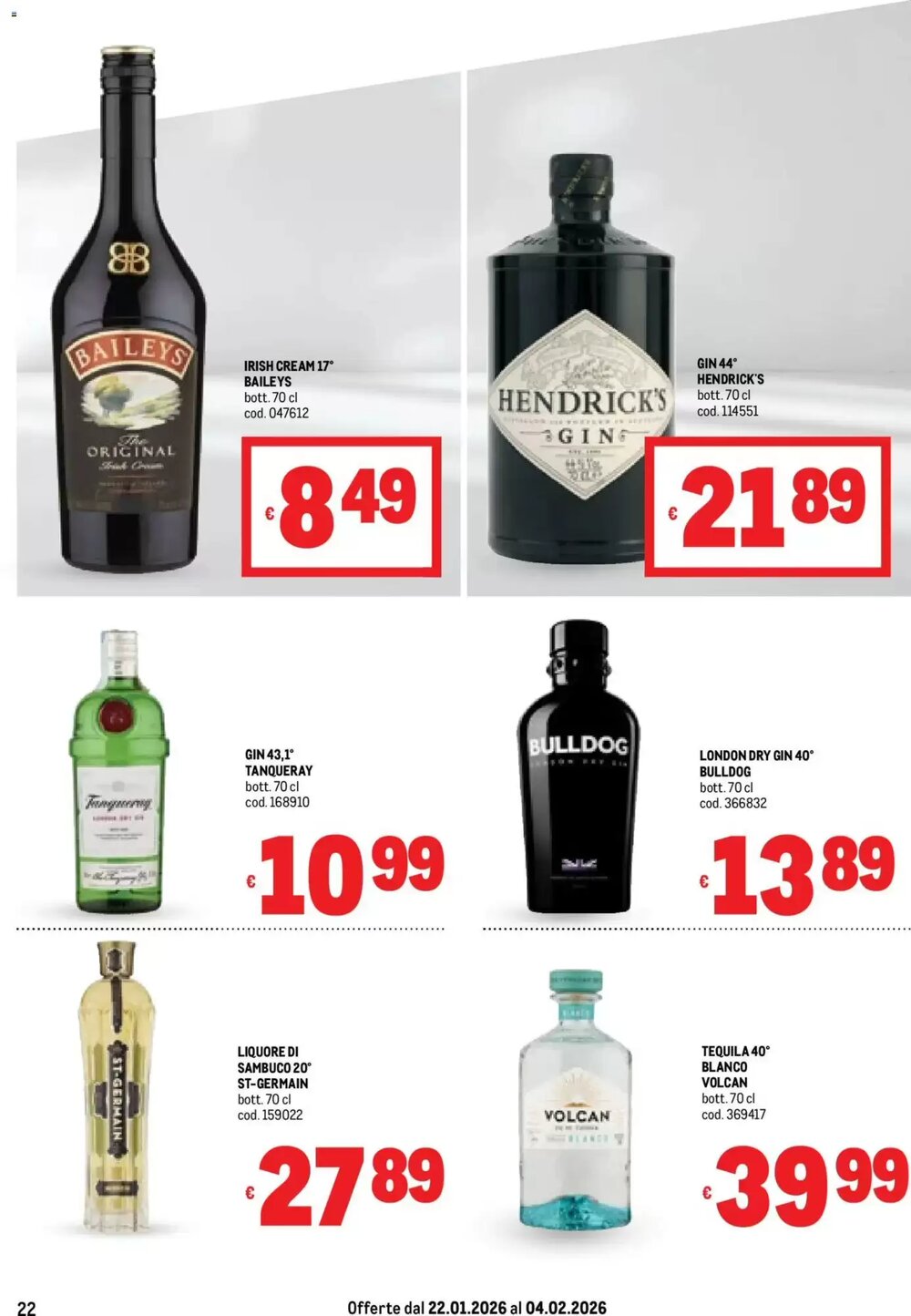 Volantino promozionale Metro  valide dal 22/01/2026 - Pagina 22.