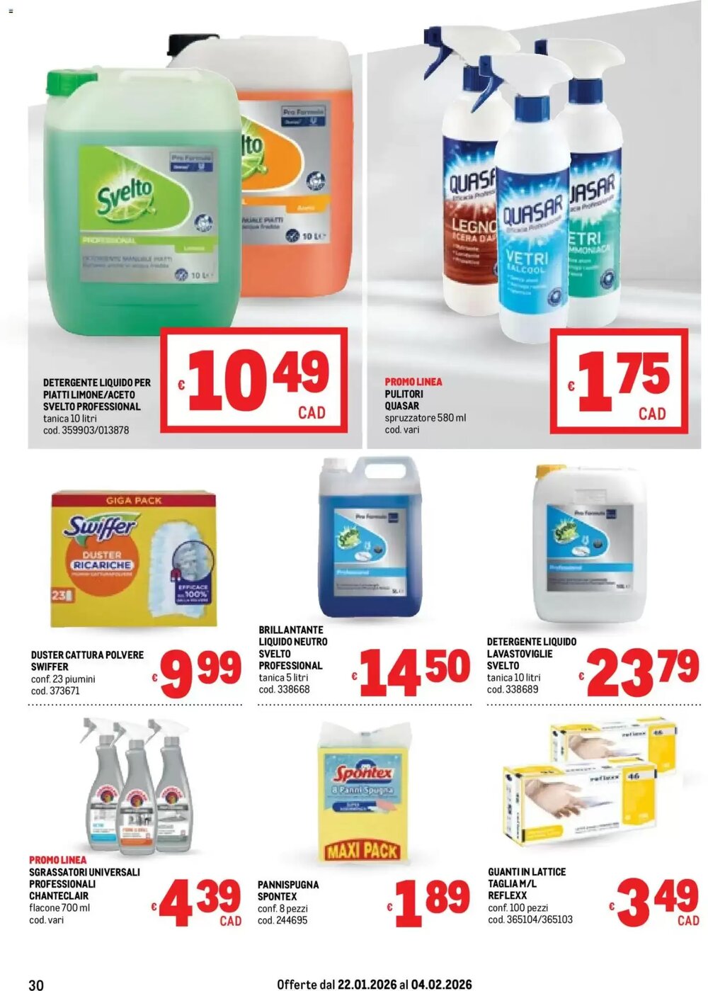 Volantino promozionale Metro  valide dal 22/01/2026 - Pagina 30.