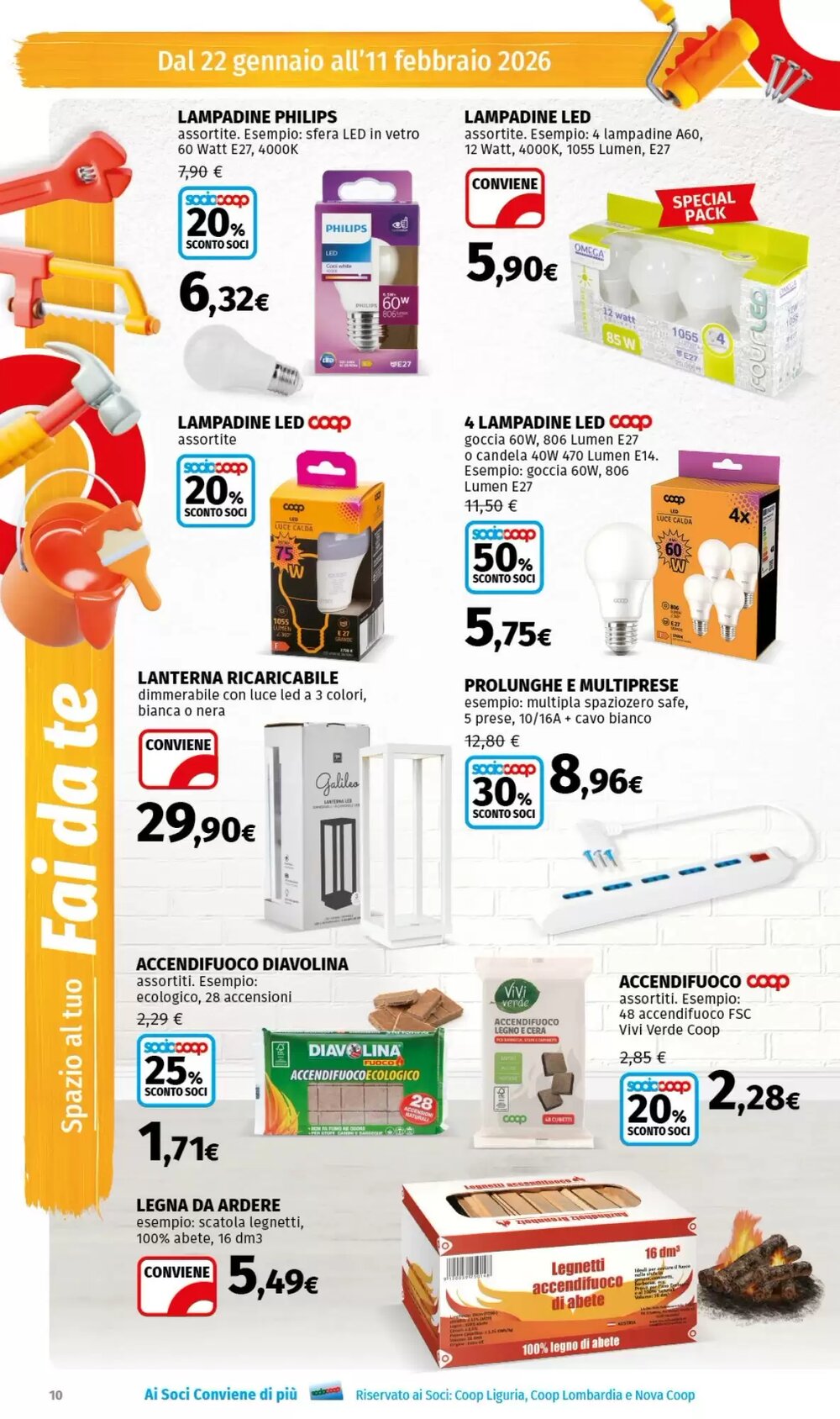 Volantino promozionale Ipercoop  valide dal 22/01/2026 - Pagina 10.