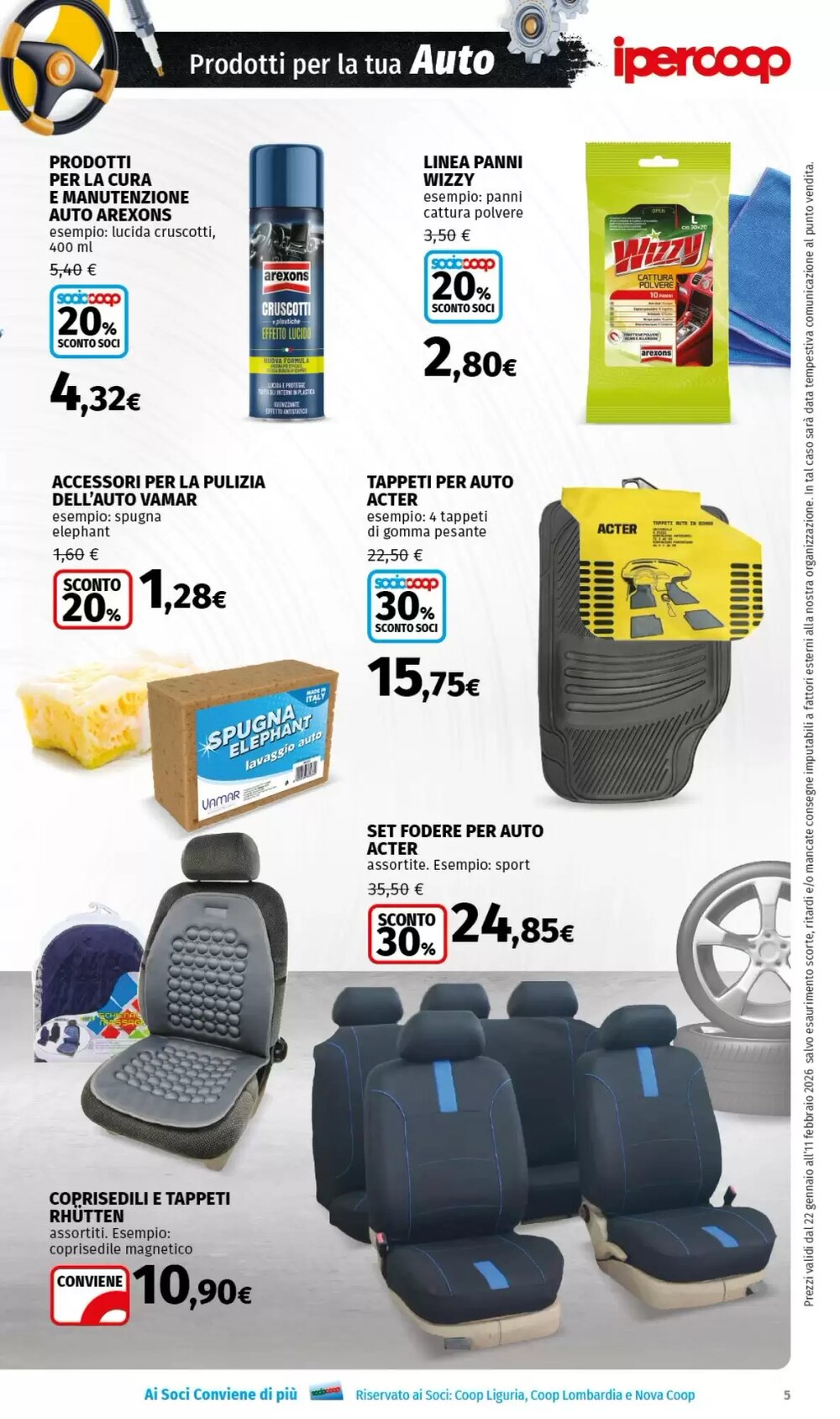 Volantino promozionale Ipercoop  valide dal 22/01/2026 - Pagina 5.