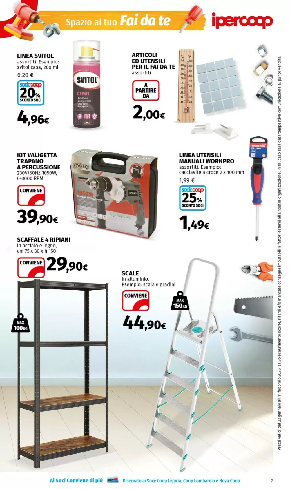 Volantino promozionale Ipercoop  valide dal 22/01/2026 - Pagina 7.