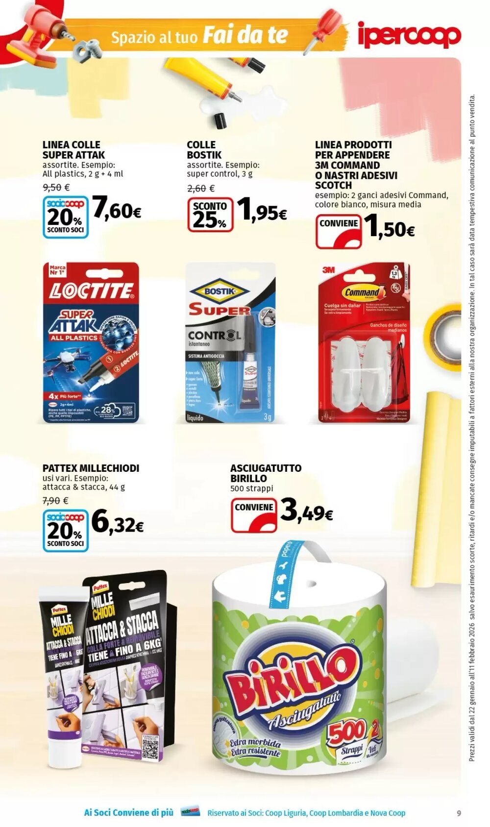 Volantino promozionale Ipercoop  valide dal 22/01/2026 - Pagina 9.