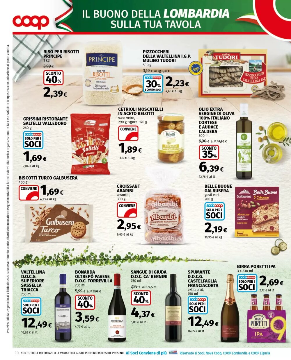 Volantino promozionale Coop  valide dal 22/01/2026 - Pagina 10.